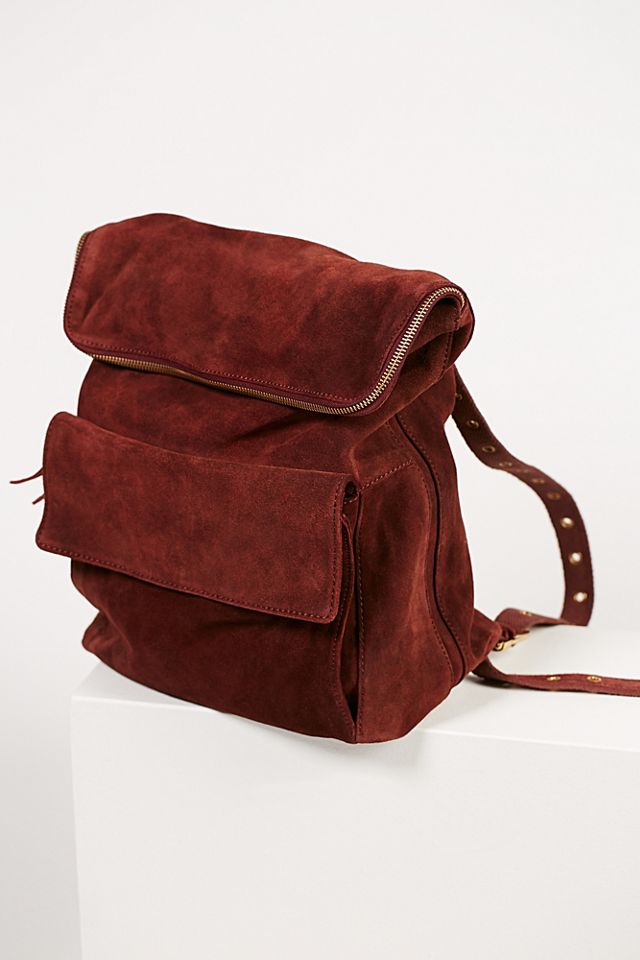 Rockaway Suede Backpack #1