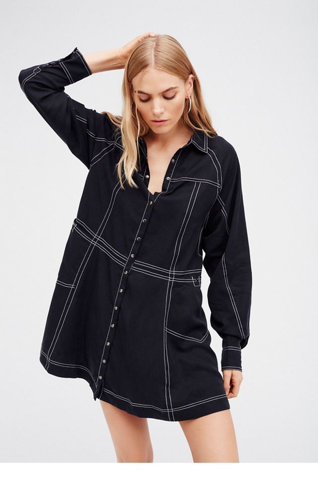 Tough As Nails Shirt Dress | Free People