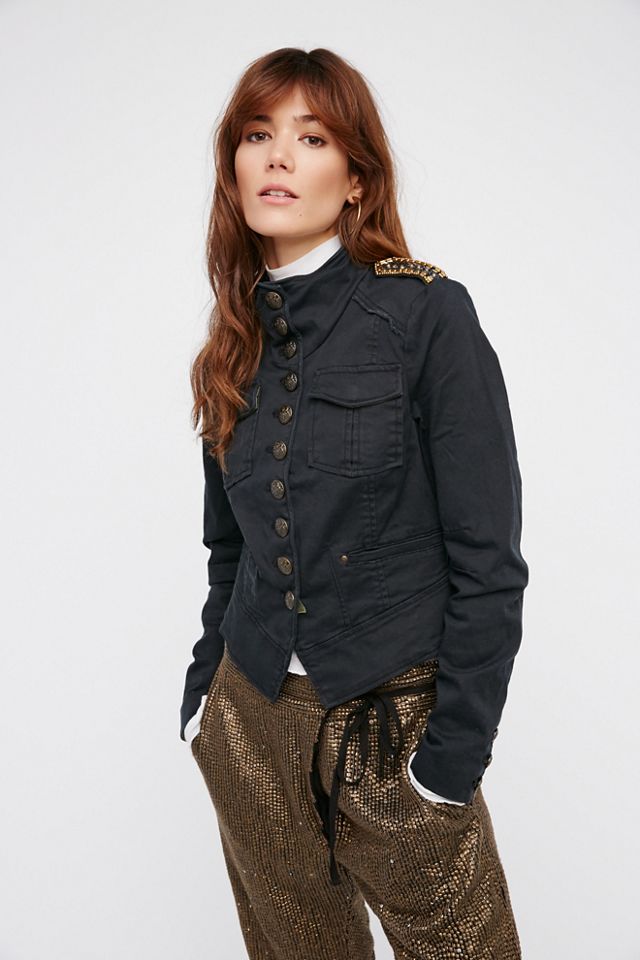 Shrunken Officer Jacket #1