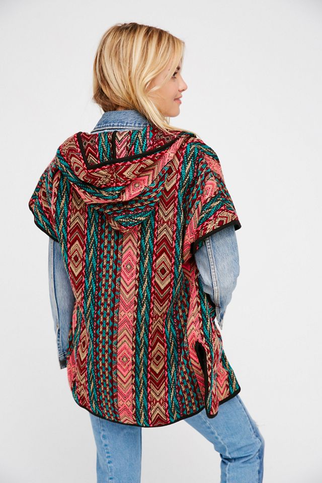 Sunday Morning Hooded Jacquard Kimono #2