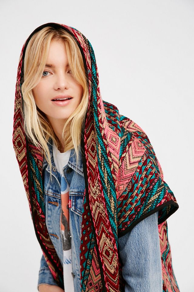 Sunday Morning Hooded Jacquard Kimono #3