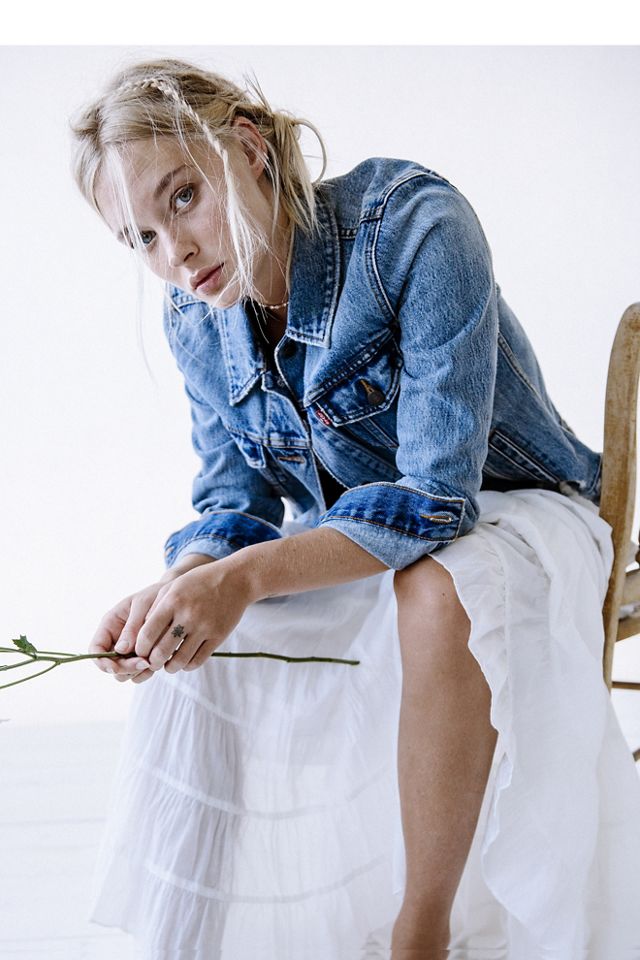 Boyfriend Trucker Denim Jacket