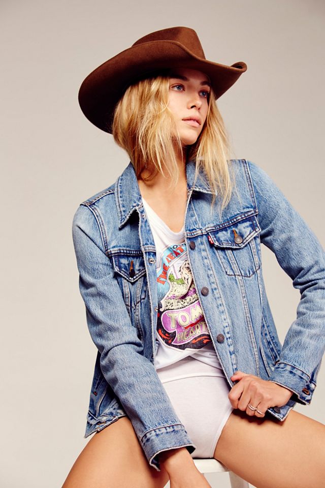 Boyfriend Trucker Denim Jacket #2