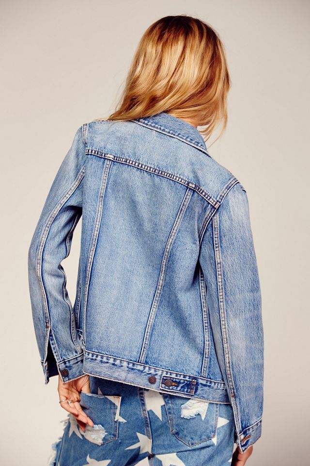 Boyfriend Trucker Denim Jacket #3