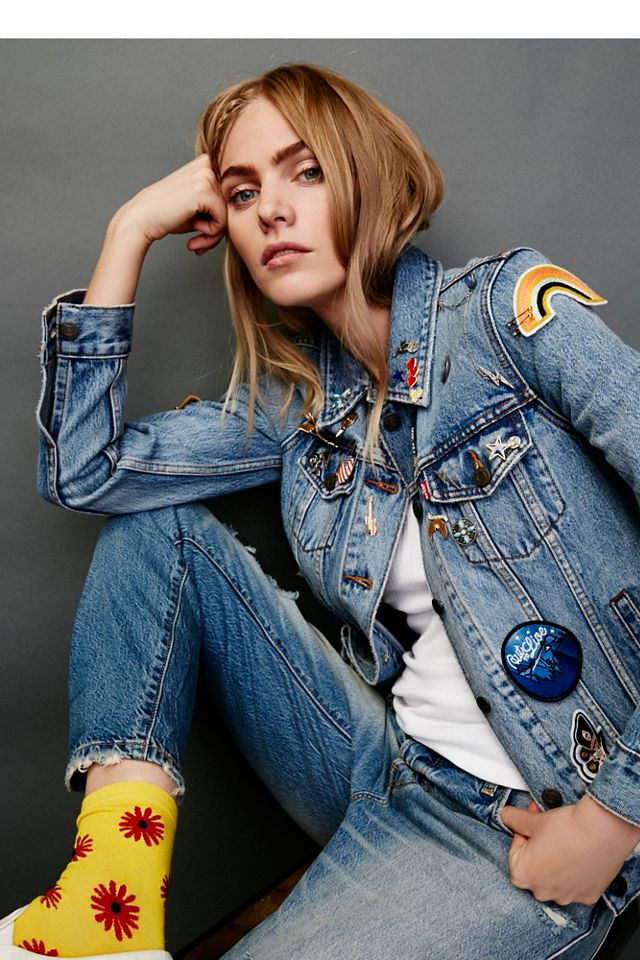 Boyfriend Trucker Denim Jacket #1