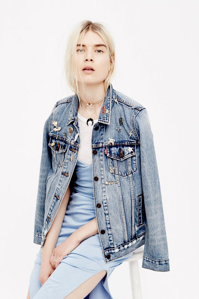 Boyfriend Trucker Denim Jacket #7