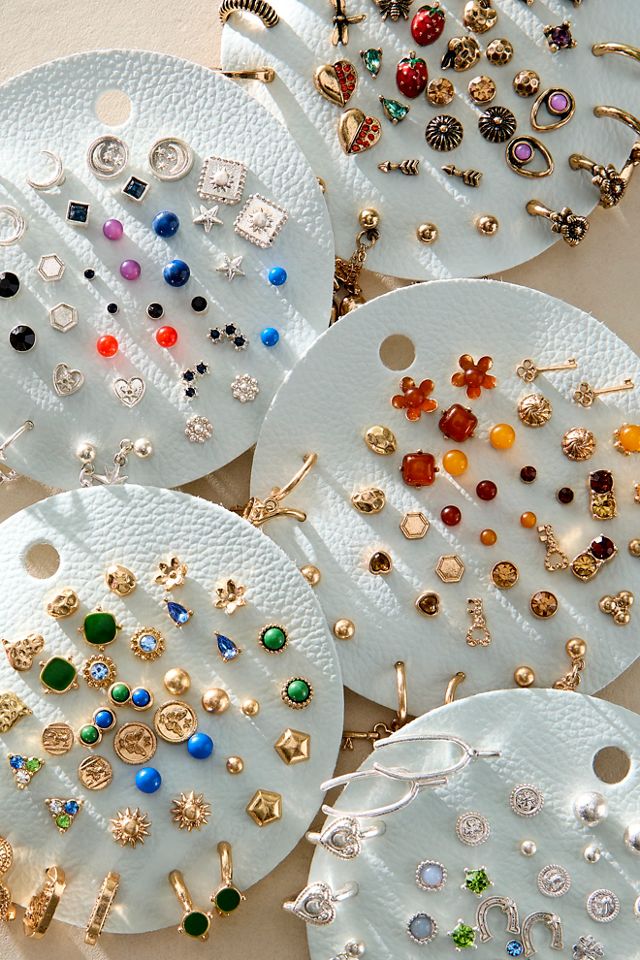 Teeny Tiny Mega Stud Earring Set #4