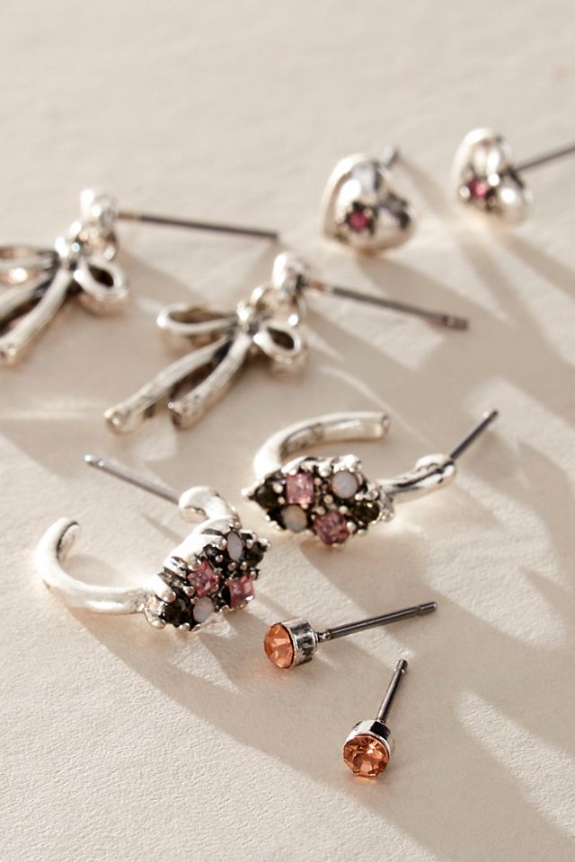 Teeny Tiny Mega Stud Earring Set #1