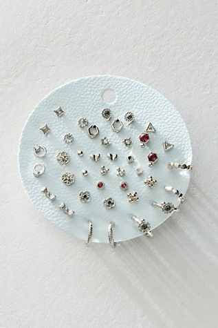 Teeny Tiny Mega Stud Earring Set