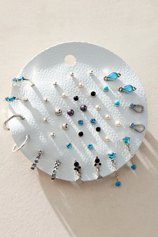 Teeny Tiny Mega Stud Earring Set At Free People In Turquoise