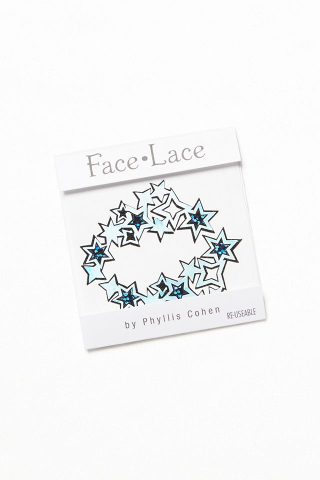 Face Lace Eye Stick On Set #1