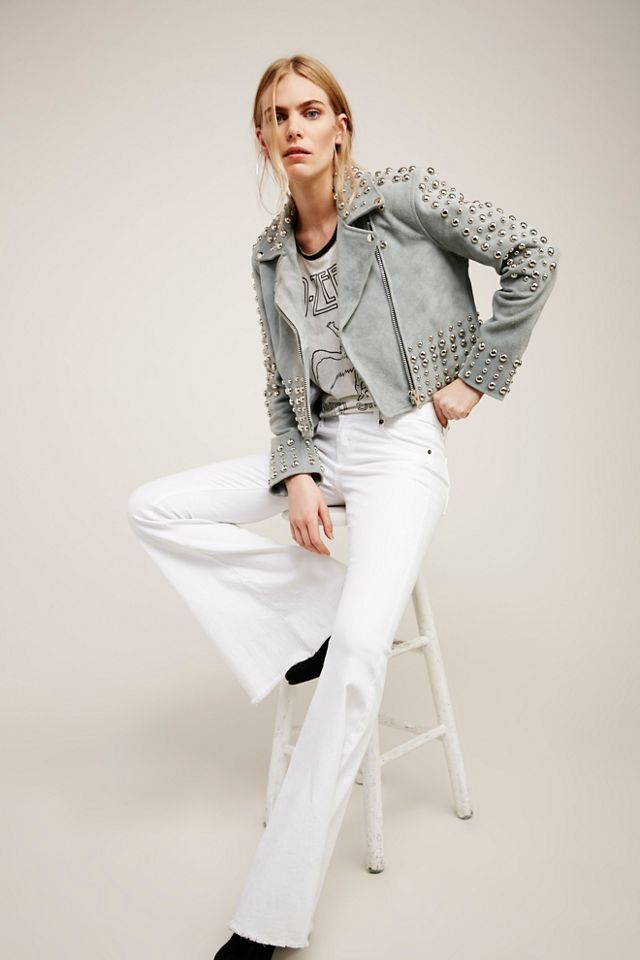 Free people studded on sale jacket