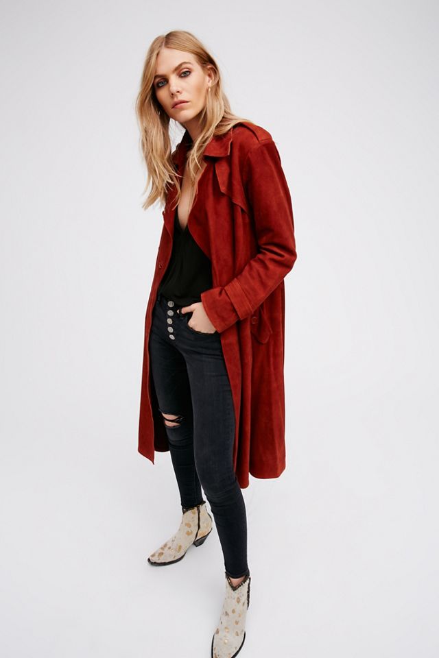 Suede Trench #2