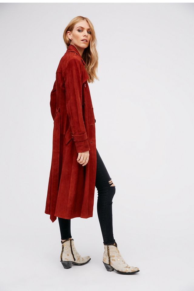 Suede Trench #3