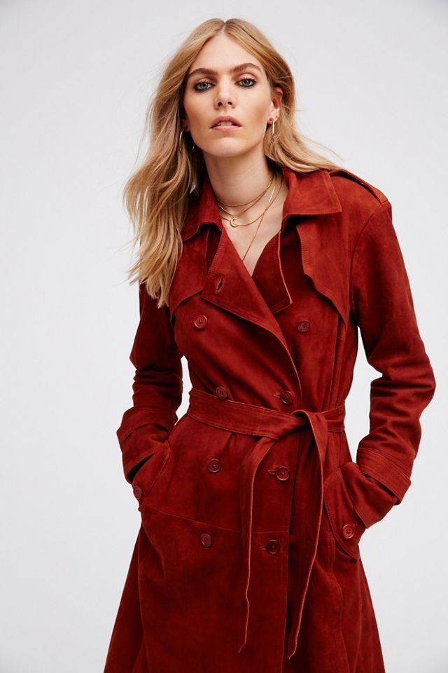 Suede Trench #4
