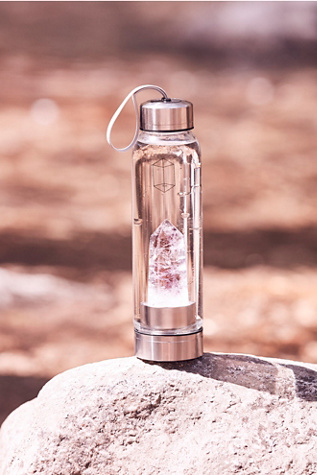 Glacce Crystal Elixir Water Bottle at Free People in Amethyst