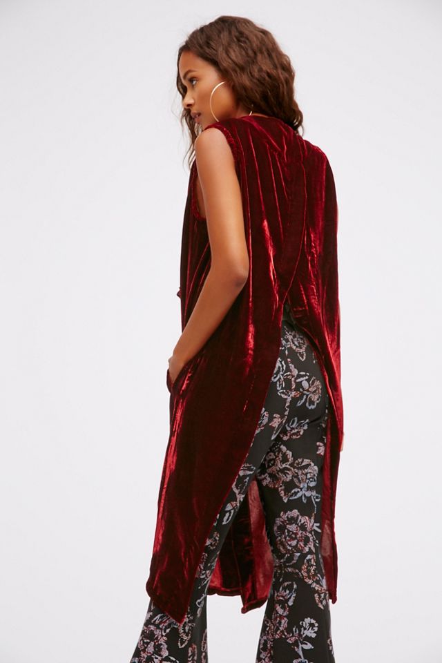 Night Moves Velvet Vest #3