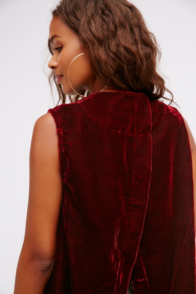 Night Moves Velvet Vest #5