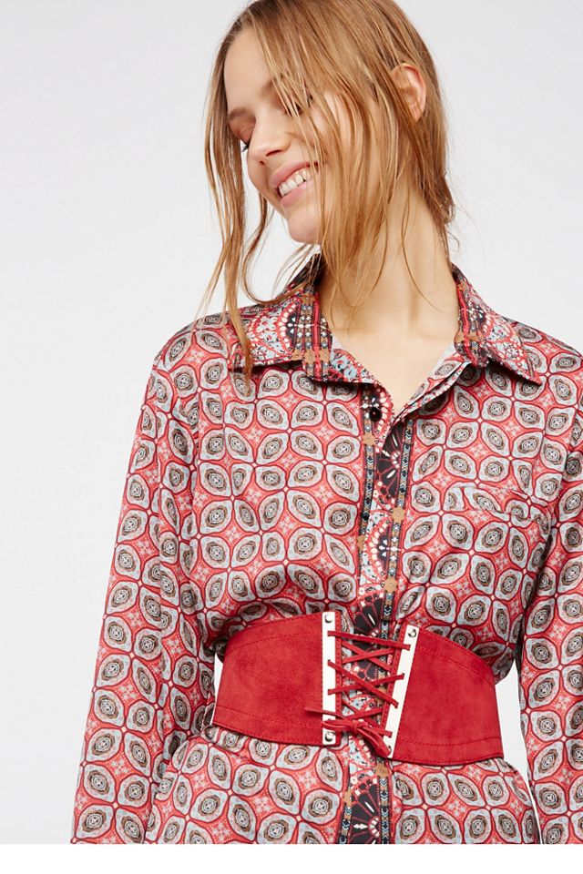 Roxy Contour Suede Corset