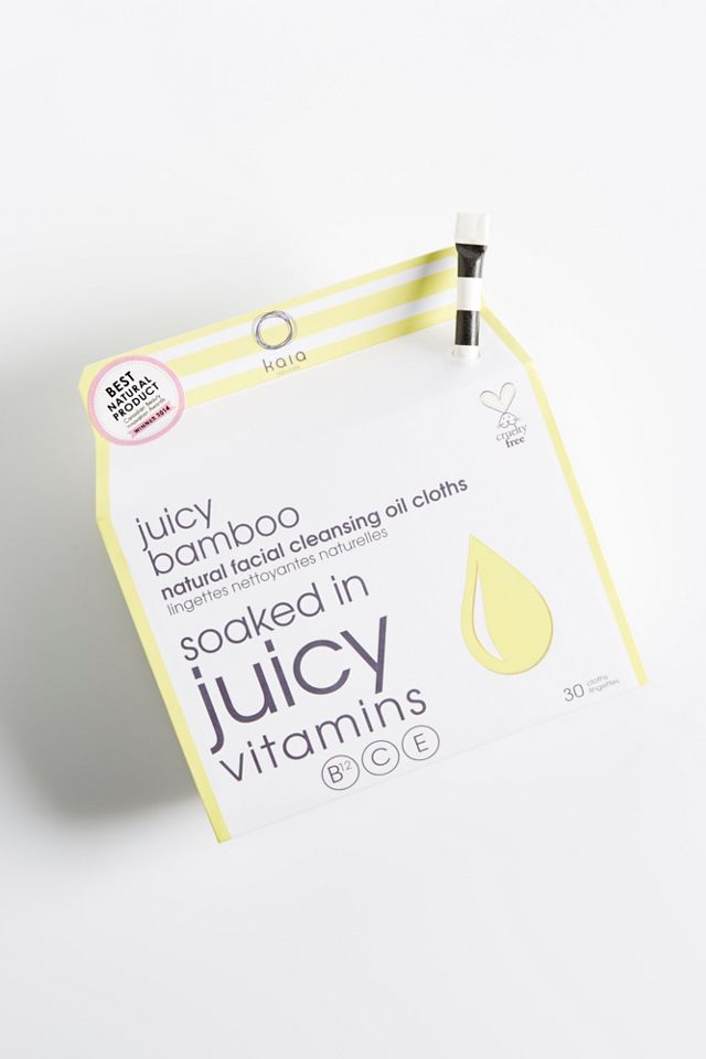 Kaia Naturals Juicy Bamboo Facial Cleansing Cloths #1