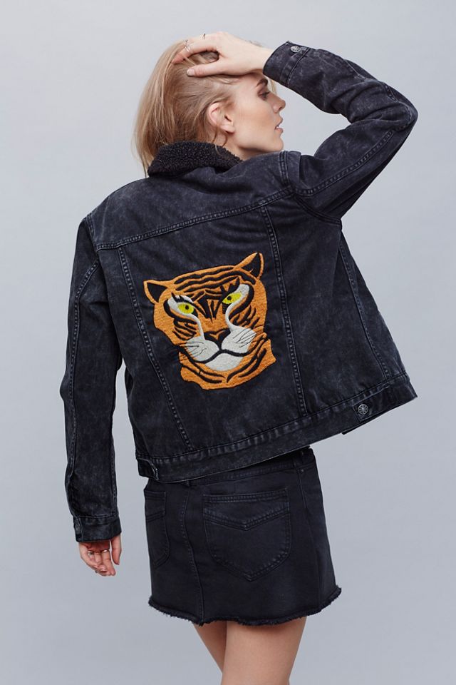 Denim Tiger Jacket #1