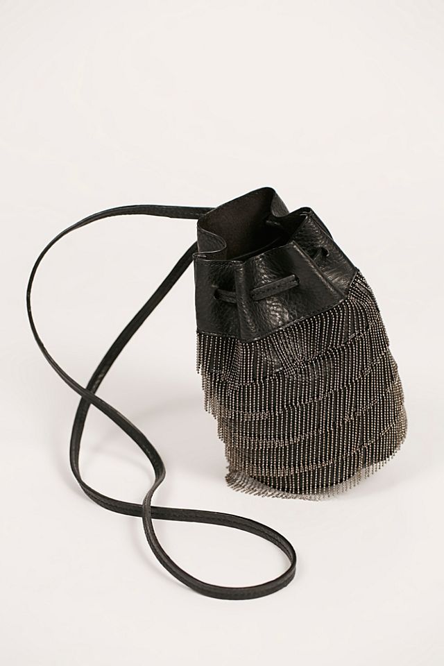 Bardot Fringe Mini Bucket #3