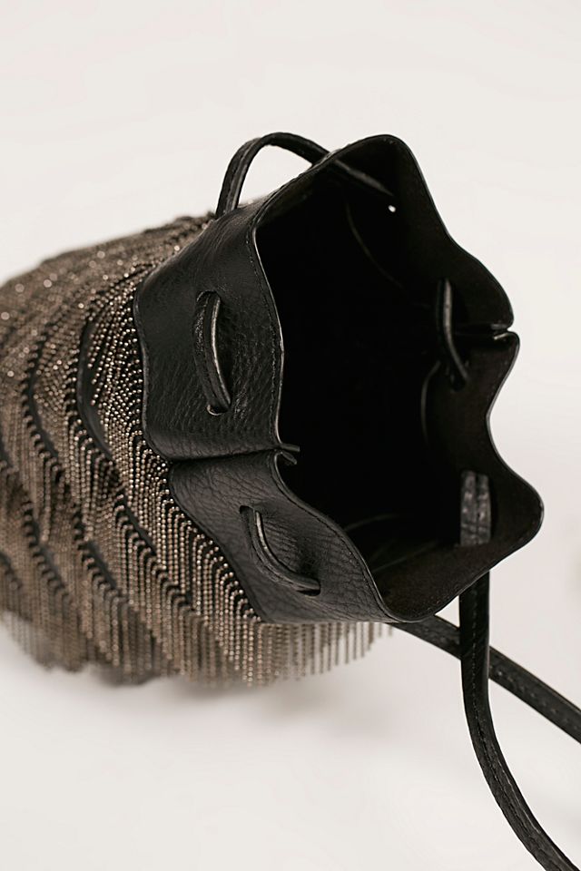 Bardot Fringe Mini Bucket #5