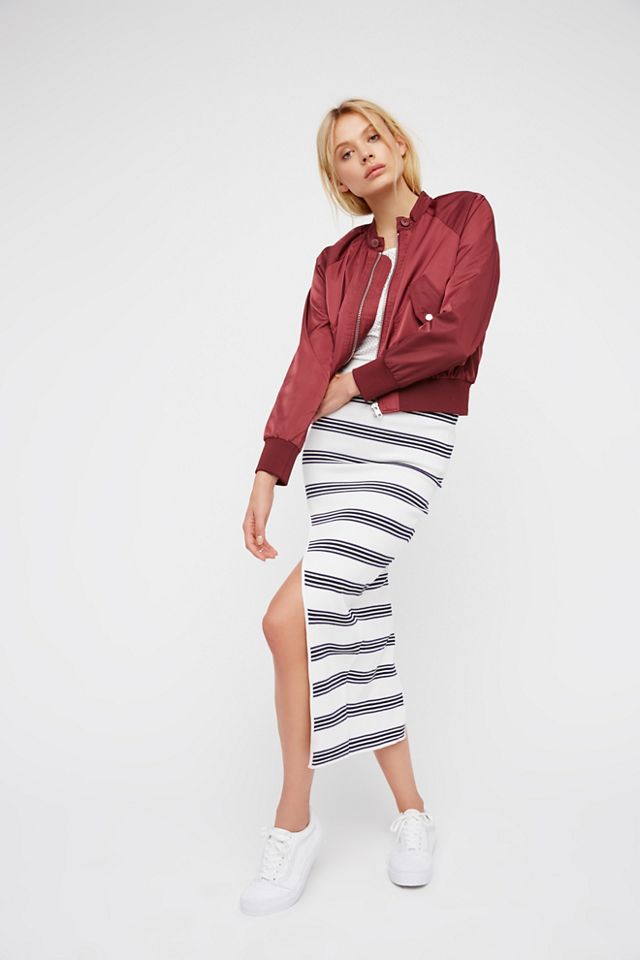 My Selfish Heart Stripe Skirt