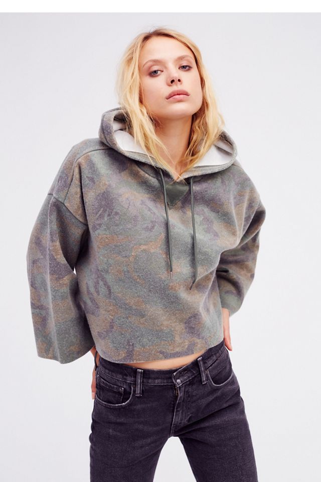 Camo Real Talk Pullover | Free People UK