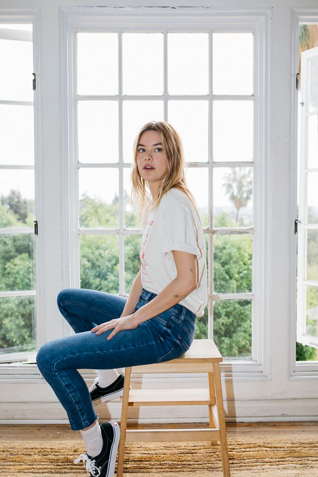 Reagan Button Front Jean