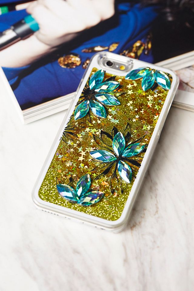 Interstellar Storm Liquid Glitter iPhone Case