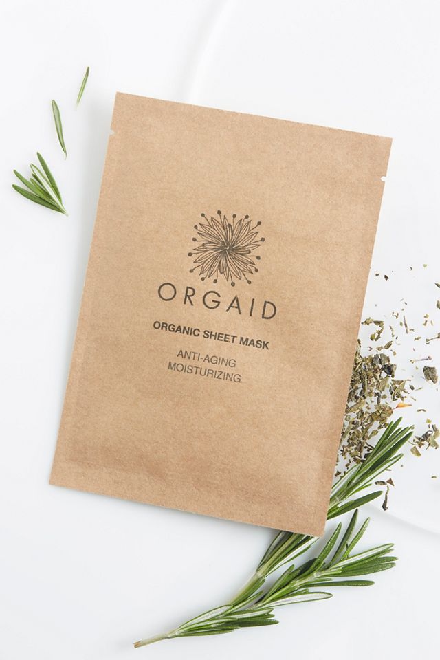 overbelastning Ferie Tænk fremad ORGAID Antiaging & Moisturizing Organic Mask | Free People