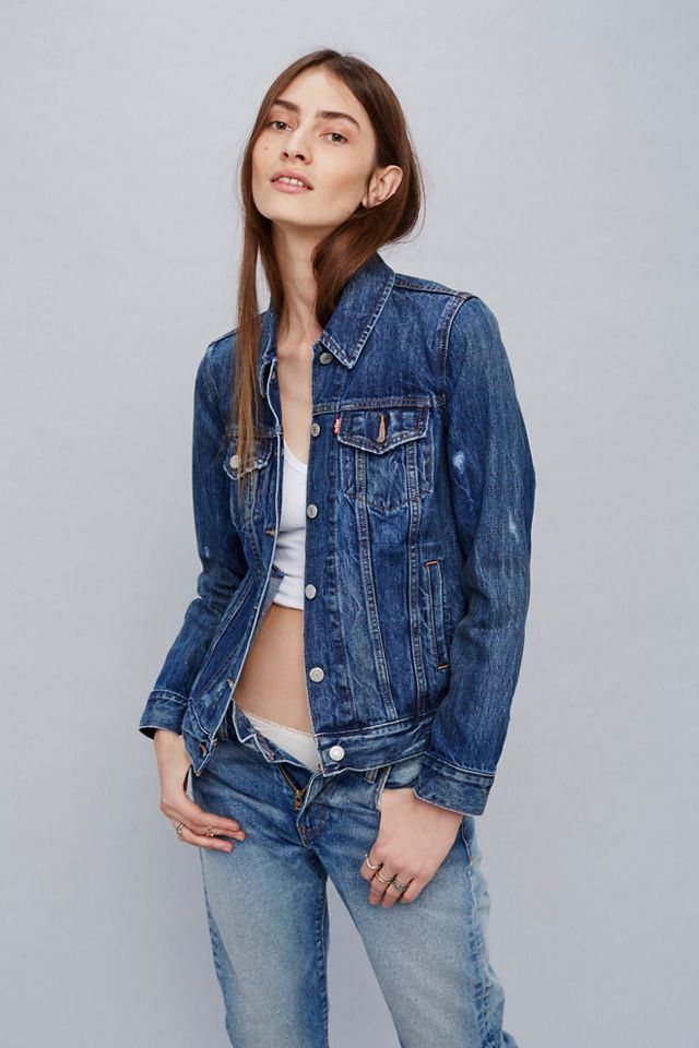 Boyfriend Trucker Denim Jacket