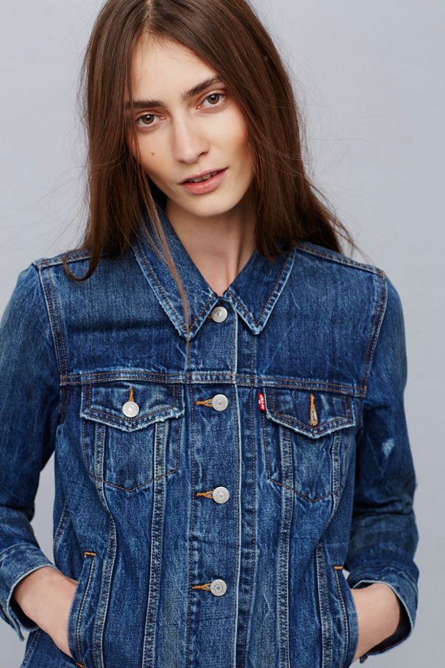 Boyfriend Trucker Denim Jacket #2