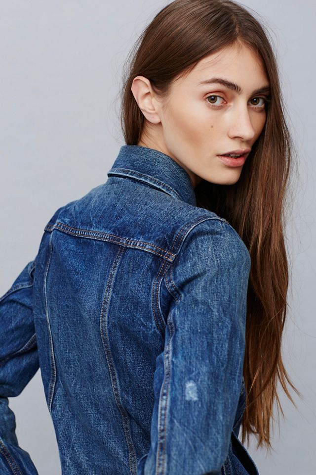 Boyfriend Trucker Denim Jacket #3
