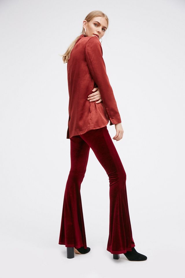 Float Away Velvet Solid Flare #1