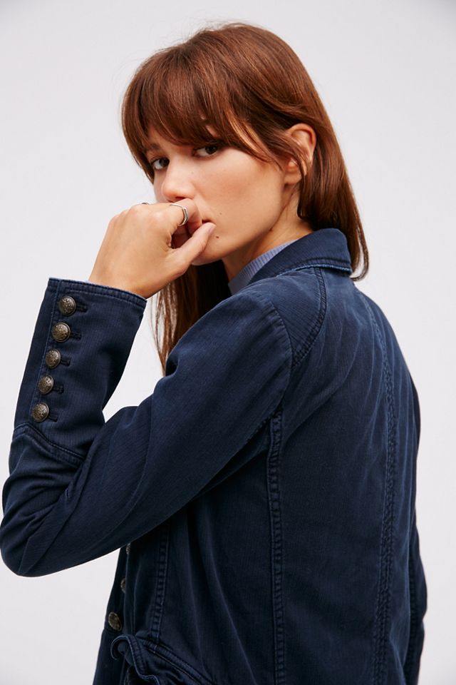 Washed And Rugged Military Jacket #4