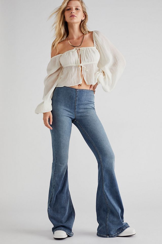 Free People Jeans - sossenseofstyle.com