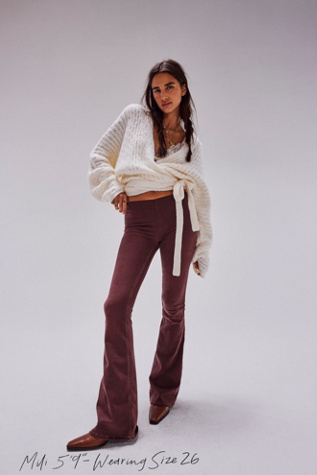 We The Free Penny Pull-On Flare Jeans | Free People