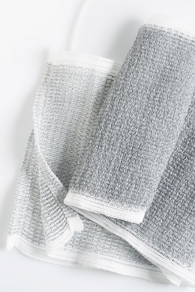 Morihata Binchotan Charcoal Body Scrub Towel #1