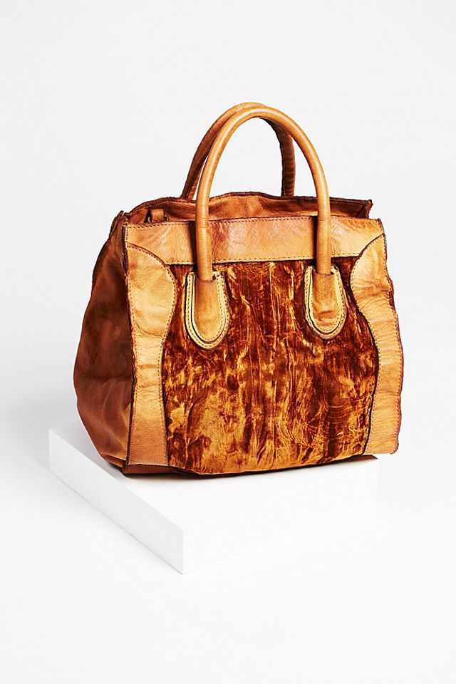 Sunset Leather Tote #1