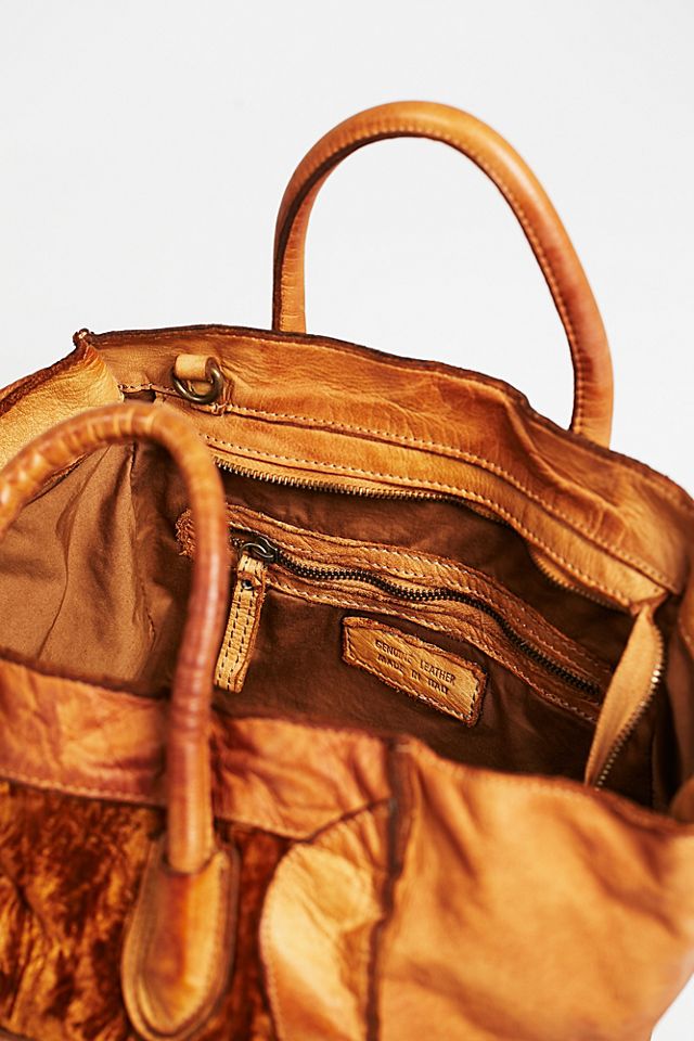 Sunset Leather Tote #4