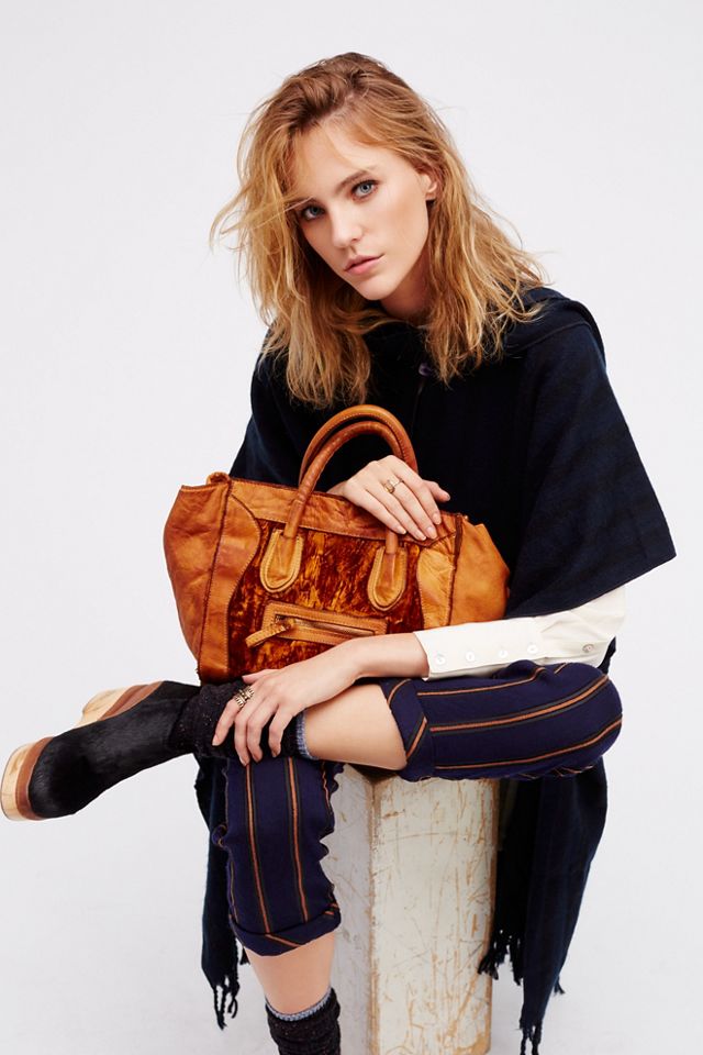 Sunset Leather Tote #5