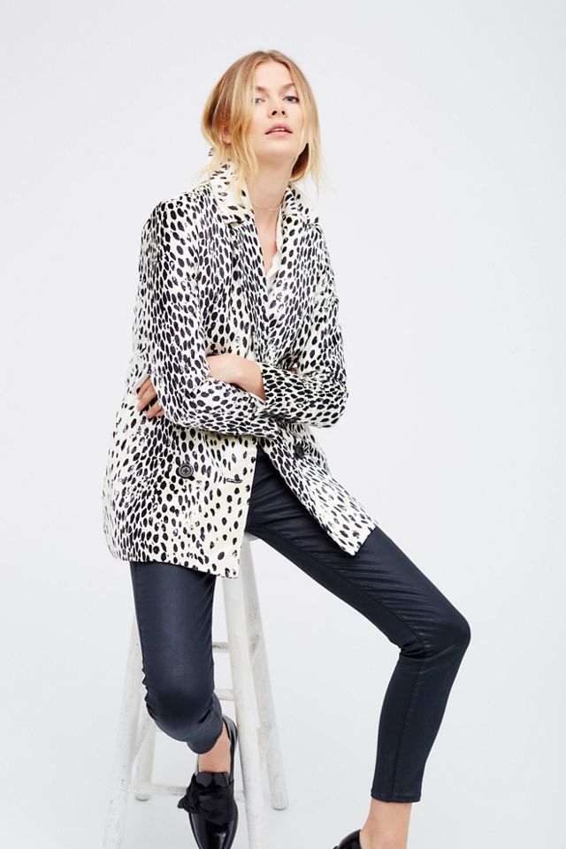 Leopard Print Fur Coat #4