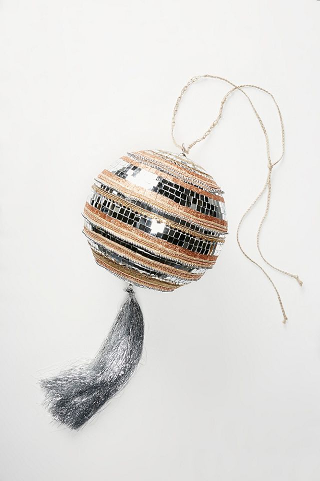 Large Disco Ball with Tassel #1