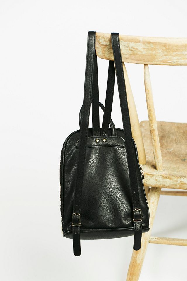 Lyra Faux Fur Backpack #2