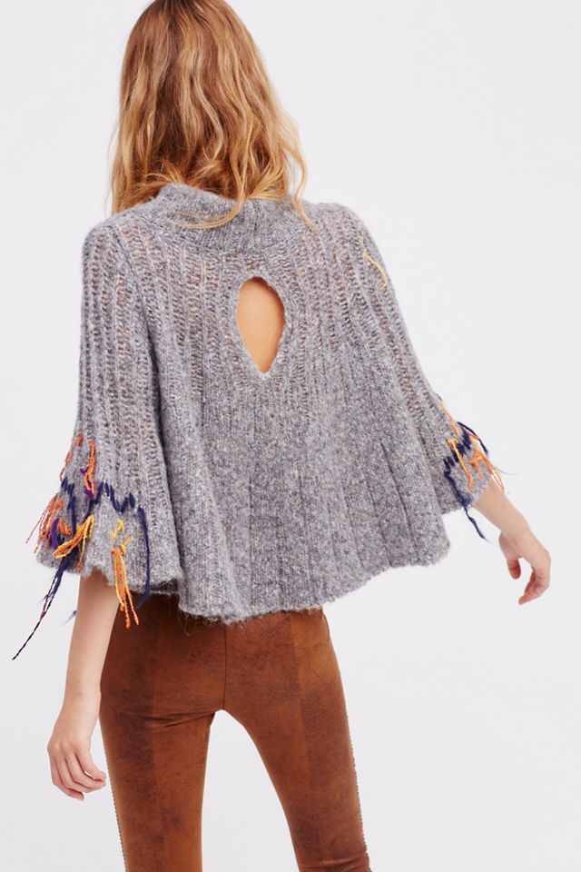 Touch Of Fringe Pullover #1