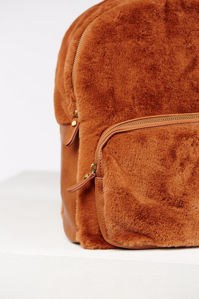 Russo Faux Fur Backpack #3