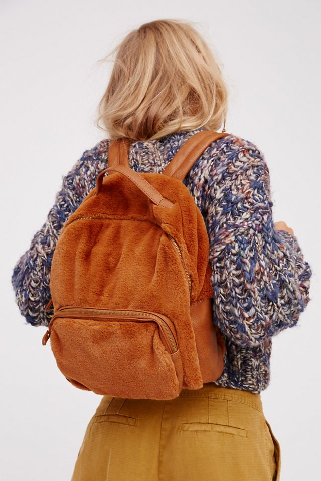 Russo Faux Fur Backpack