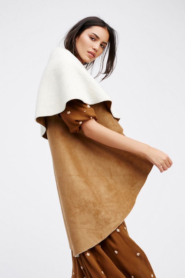 Brown Sugar Vegan Suede Vest #1